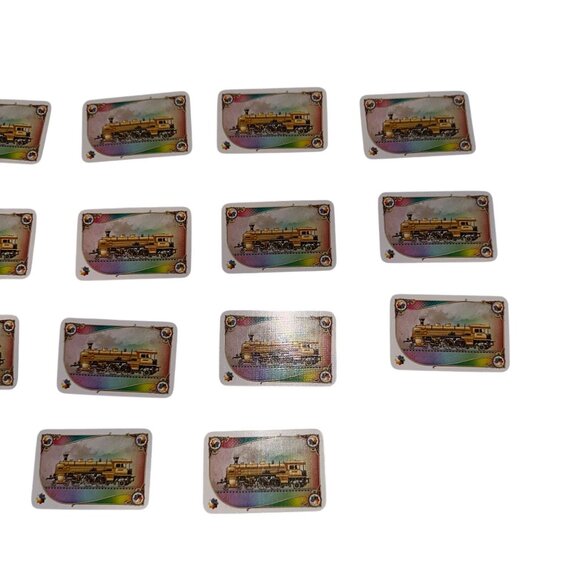 Days of Wonder Ticket to Ride Set of 14 Rainbow Locomotive Car Wild Train Cards - Picture 3 of 6